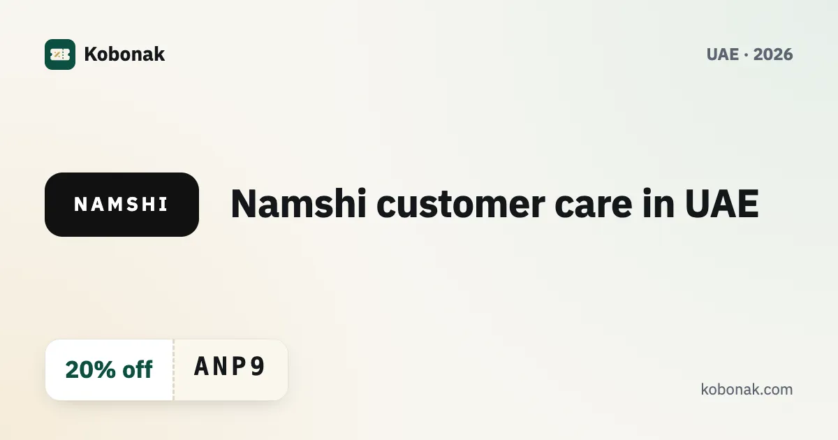 Namshi customer care in UAE