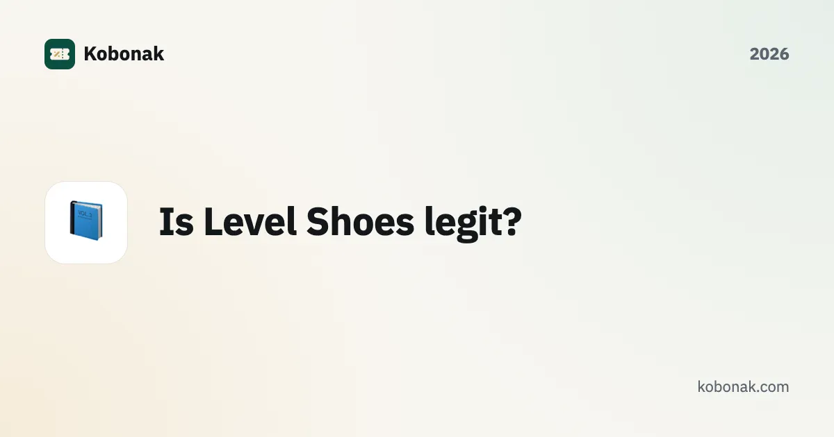 Is Level Shoes legit?